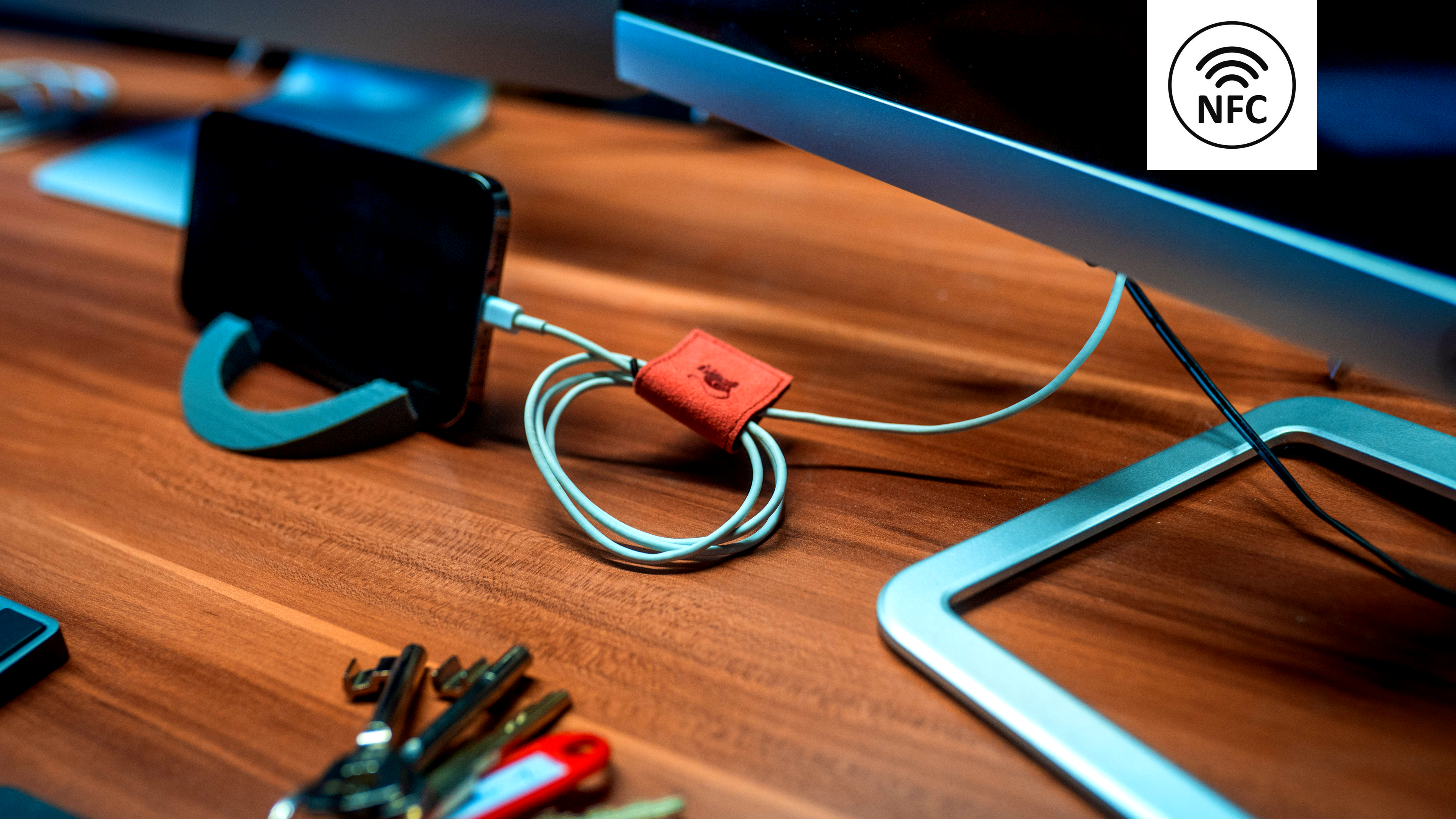 AgentSmart™️ | NFC Multitool Kabel Organizer | Rot